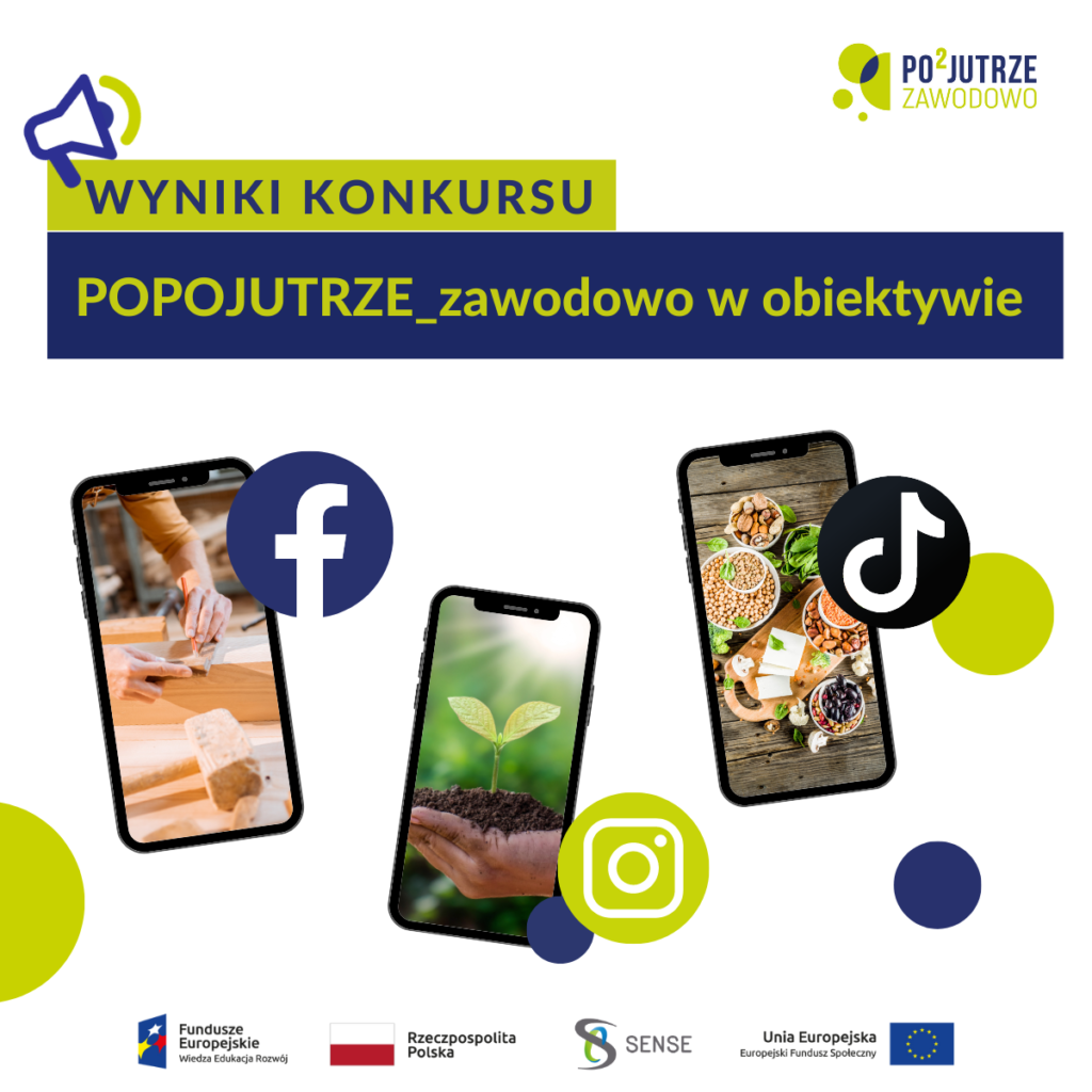 baner informujący o wynikach konkursu popojutrze dwa zero