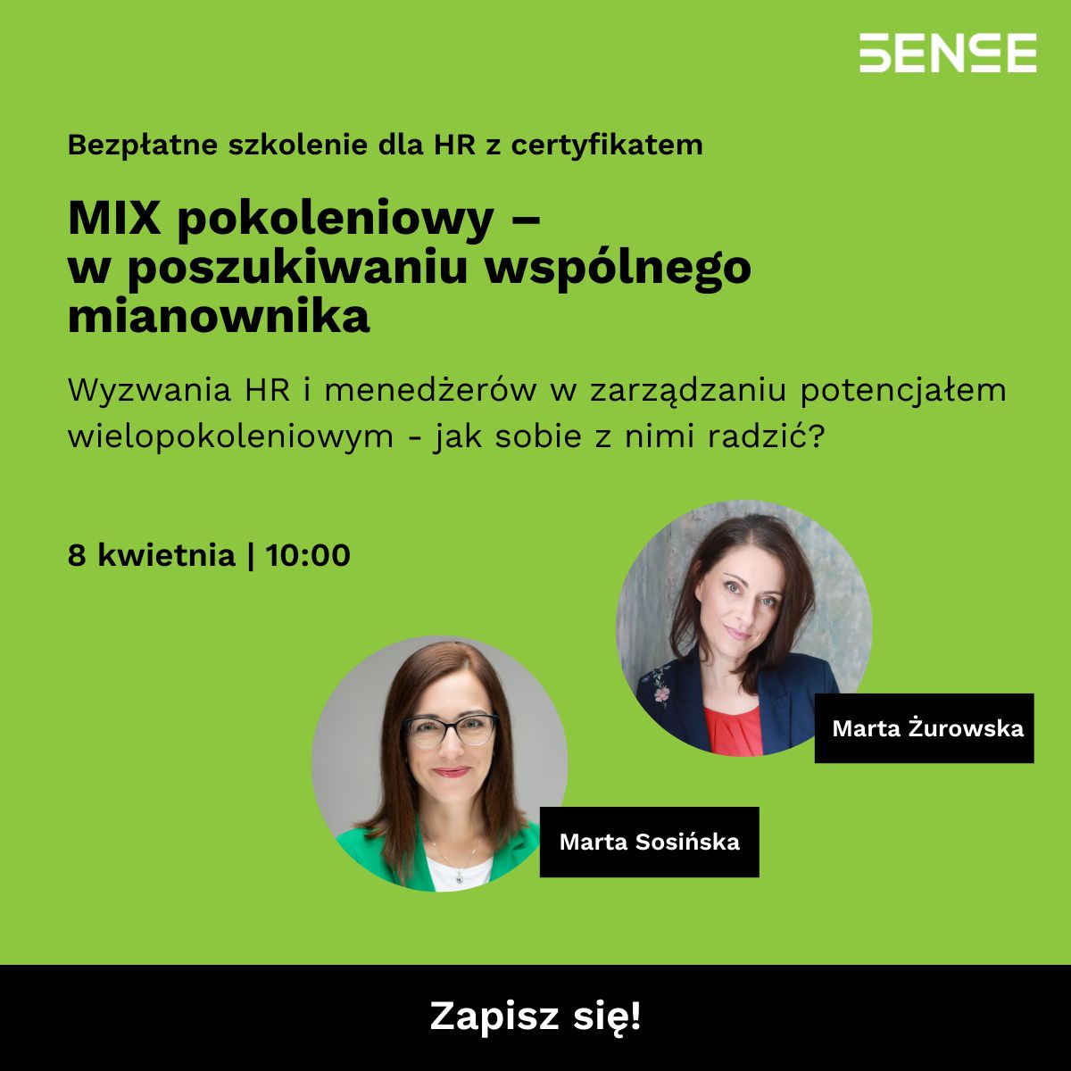 Szkolenie dla HR Mix pokoleniowy w poszukiwaniu wspólnego mianownika