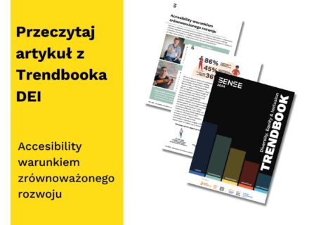 Artykuł Trendbook #9 Przez wieki zmieniało się znaczenie pojęcia dostępność i podejście do niego. Gdzie jesteśmy i dokąd zmierzamy z tematem accessibility