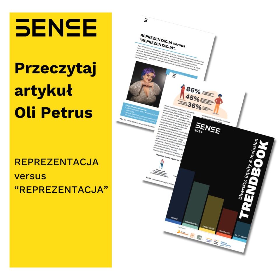 Trendbook #19 Diversity, Equity & Inclusion REPREZENTACJA versus REPREZENTACJA