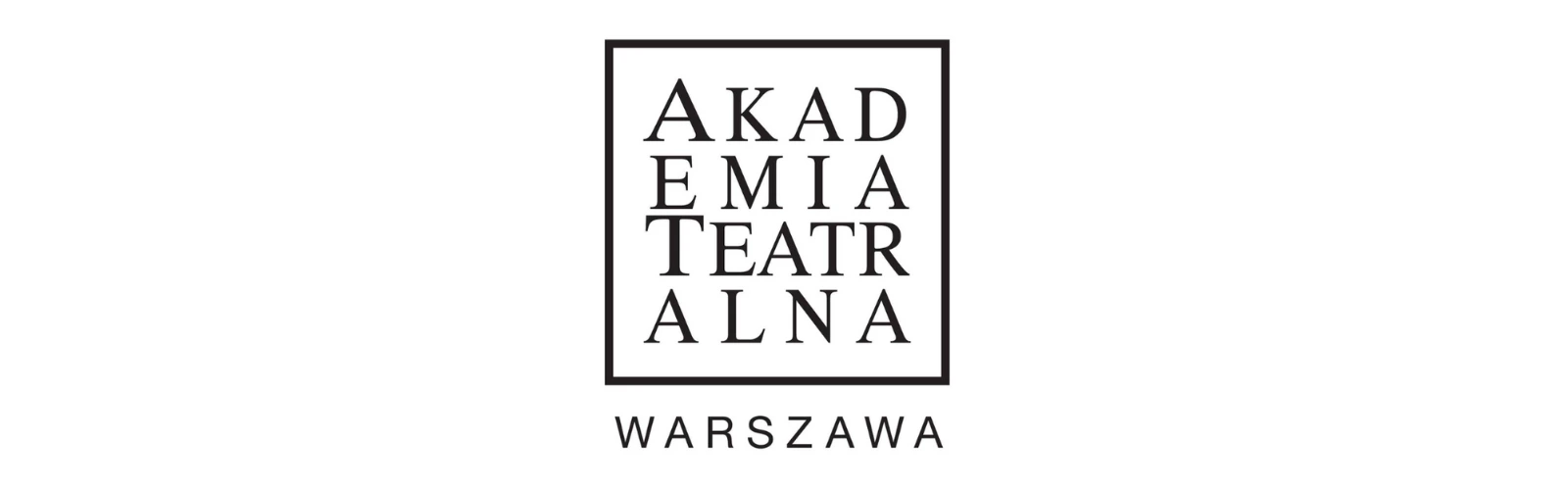 logo akademia teatralna warszawa