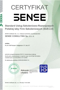 PL_certyfikat_SENSE CONSULTING Sp. z o. o.